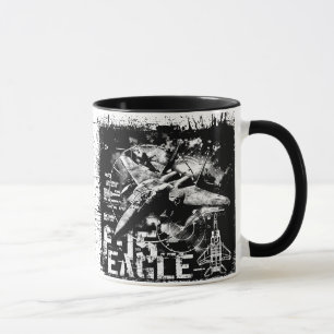 Tasse de café de sonnerie de F-15 Eagle