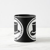 Tasse de café de sonnerie de HiramAttire 11oz (Centre)