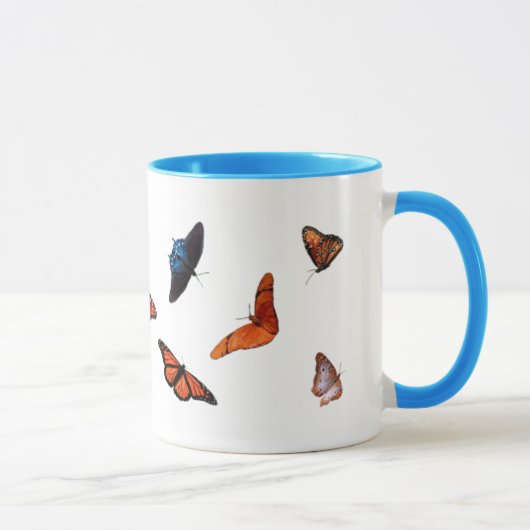 tasse de café de sonnerie de papillon (Droite)