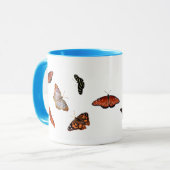 tasse de café de sonnerie de papillon (Devant gauche)