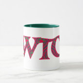 Tasse de café de sonnerie Gallois Cwtch : (Centre)