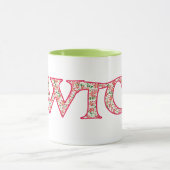 Tasse de café de sonnerie, Gallois Cwtch avec le (Centre)