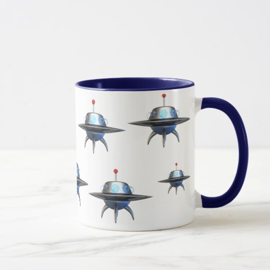 Tasse de café de soucoupe volante (Droite)