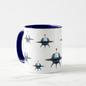 Tasse de café de soucoupe volante (Devant gauche)