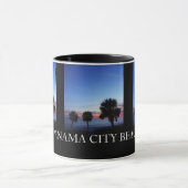 Tasse de café de souvenir de plage de Panamá City (Centre)