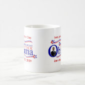 Tasse de café de souvenir d'inauguration d'Obama (Centre)