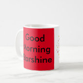 Tasse de café de Starshine bonjour (Devant gauche)