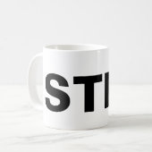 Tasse de café de STET (Devant gauche)
