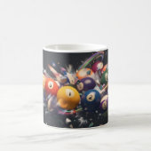 Tasse de café de style boule de billard (Centre)