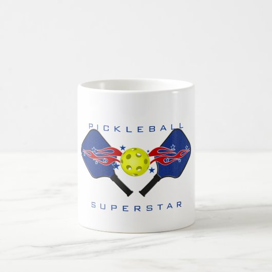 Tasse de café de superstar de Pickleball (Centre)