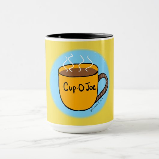 Tasse de café de Tasse-O-Joe par Julie Everhart (Centre)