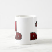 Tasse de café de tasse, papa #1 (Centre)