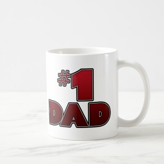 Tasse de café de tasse, papa #1 (Droite)