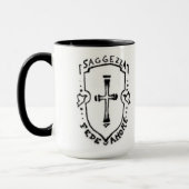 Tasse de café de tatouage d'Ashley Ellen Goetz (Gauche)