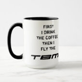 Tasse de café de TBM - drôle (Gauche)