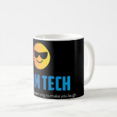 Tasse de café de technologie d'équipe (Devant droit)