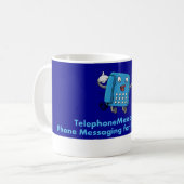 Tasse de café de TelephoneMessagePad (Devant gauche)