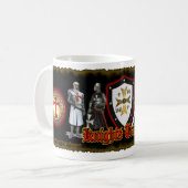 Tasse de café de Templars de chevaliers (Devant gauche)