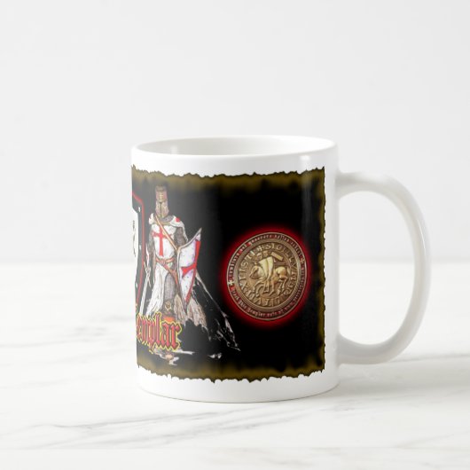 Tasse de café de Templars de chevaliers (Droite)