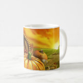Tasse de café de thanksgiving de corne d'abondance (Devant droit)