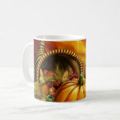 Tasse de café de thanksgiving de corne d'abondance (Devant gauche)