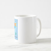 Tasse de café de Tiki de fuite (Devant droit)