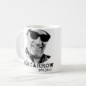 Tasse de café de TNP - logo noir (Devant gauche)