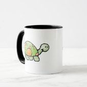 Tasse de café de tortue - sonnerie personnalisable (Devant gauche)