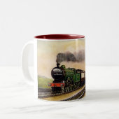 Tasse de café de train de vapeur (Devant gauche)