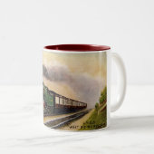 Tasse de café de train de vapeur (Devant droit)