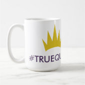 Tasse de café de #TRUEQUEEN de diadème (Gauche)