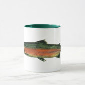 Tasse de café de truite à tête d'acier (Centre)