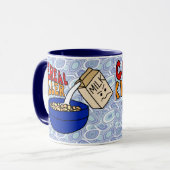 Tasse de café de tueur de céréale, carton fâché de (Devant gauche)