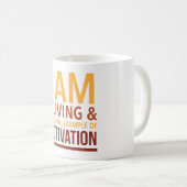 Tasse de café de typographie (Devant droit)
