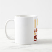 Tasse de café de typographie (Gauche)