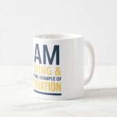 Tasse de café de typographie (Devant droit)