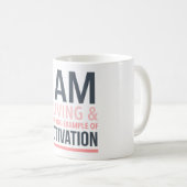 Tasse de café de typographie (Devant droit)
