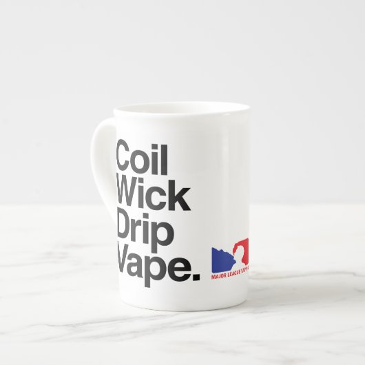 Tasse de café de Vape d'égouttement de mèche de (Devant gauche)