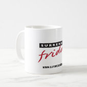 Tasse de café de vendredi de reddition/bière Stein (Devant gauche)