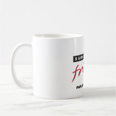 Tasse de café de vendredi de reddition/bière Stein (Gauche)