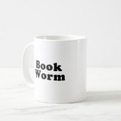 Tasse de café de ver de livre (Devant gauche)