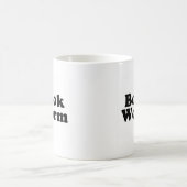 Tasse de café de ver de livre (Centre)