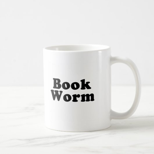 Tasse de café de ver de livre (Droite)