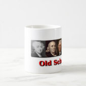 Tasse de café de vieille école (Centre)