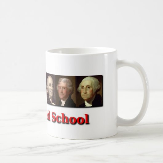 Tasse de café de vieille école (Droite)