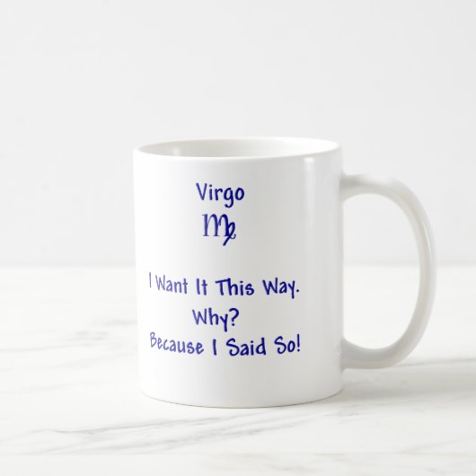 Tasse de café de Vierge (Droite)