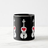 Tasse de café de violon (Centre)