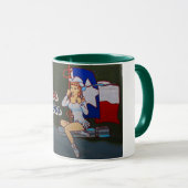 Tasse de café de voleurs du Texas (Devant droit)