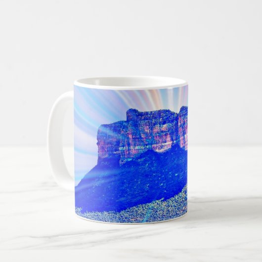 Tasse de café de vortex de Sedona (Devant gauche)