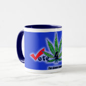Tasse de café de Vote4Pot (Devant gauche)